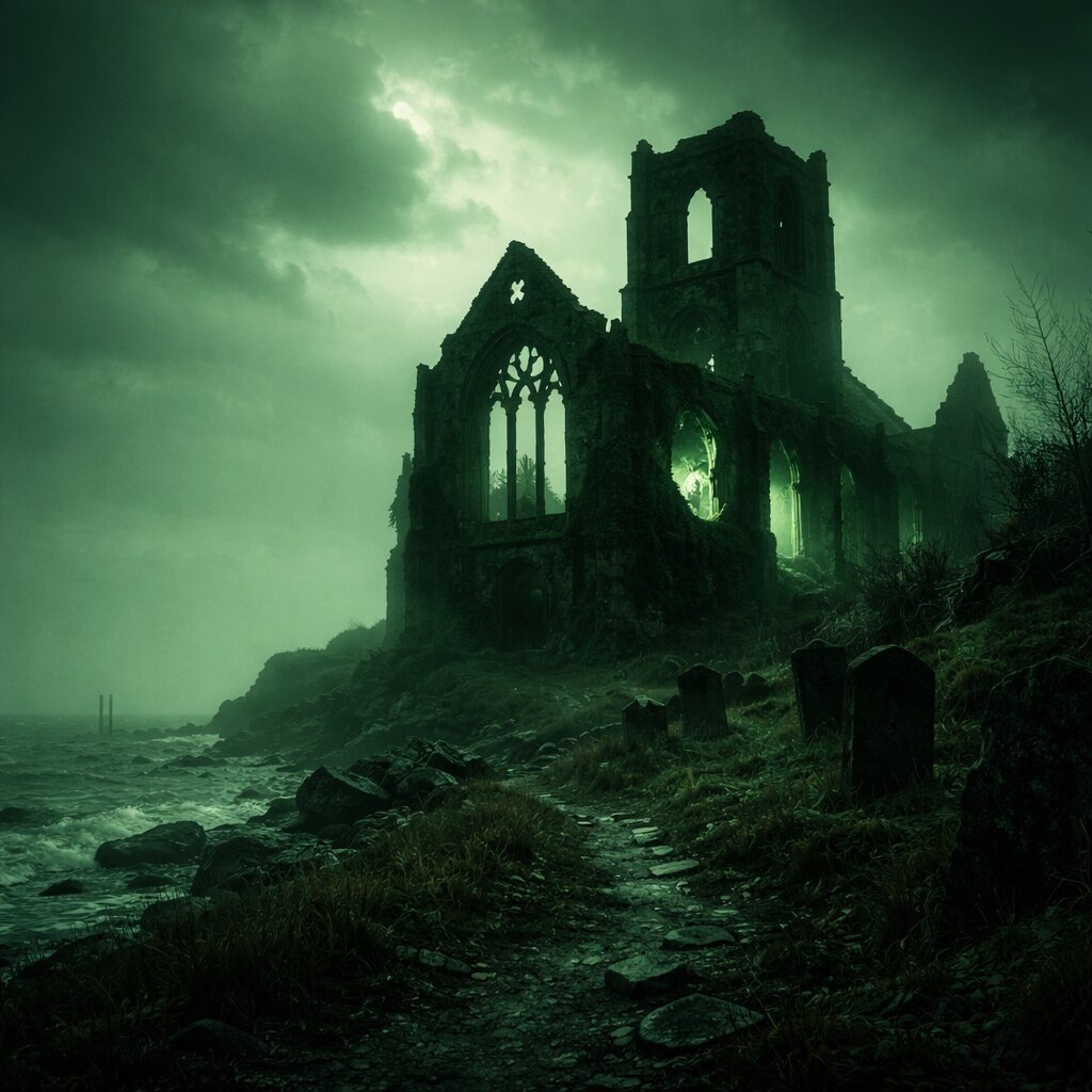 Desolate church in Suffolk