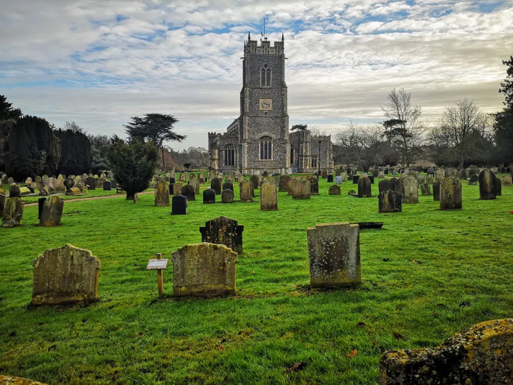 Holy Trinity Church at Loddon Norfolk