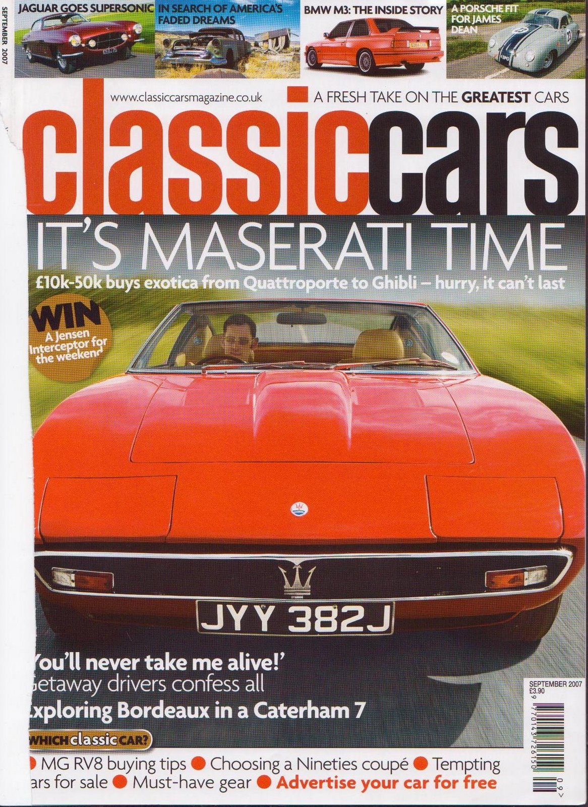 Classic Cars magazine feature