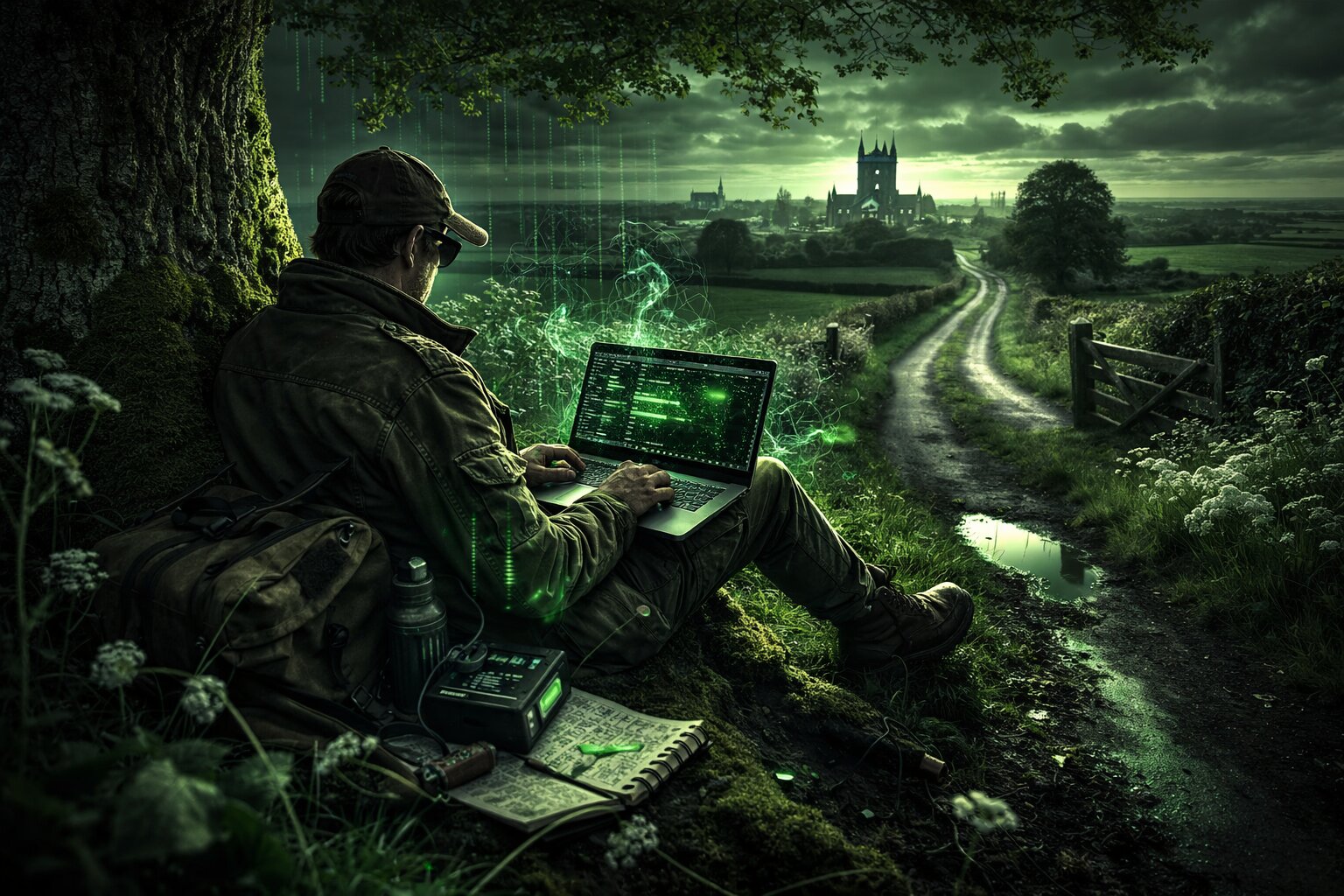 Psychotronics magician rural cyberpunk